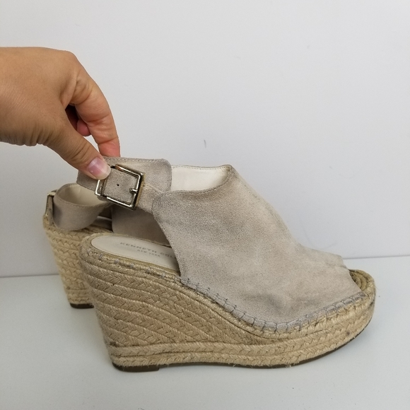 Kenneth Cole odette espadrille wedges open toe - Picture 7 of 10